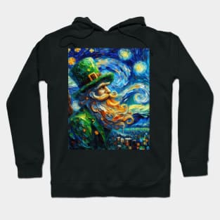 Laprechaun at Starry Night Hoodie